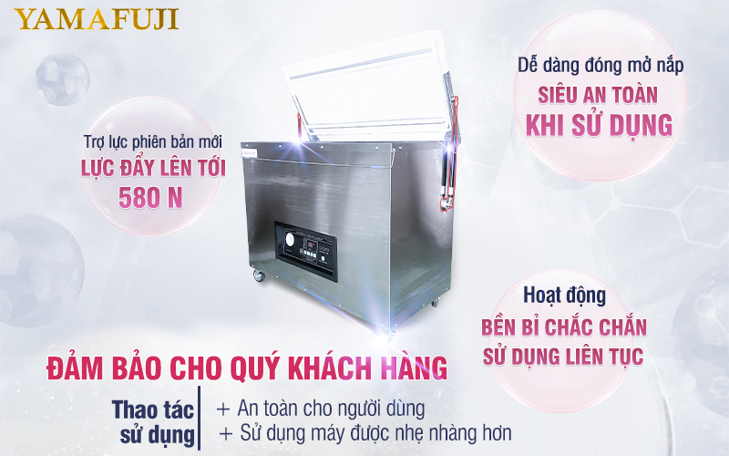 Trợ lực nắp máy hút chân không DZ-8502E NEW