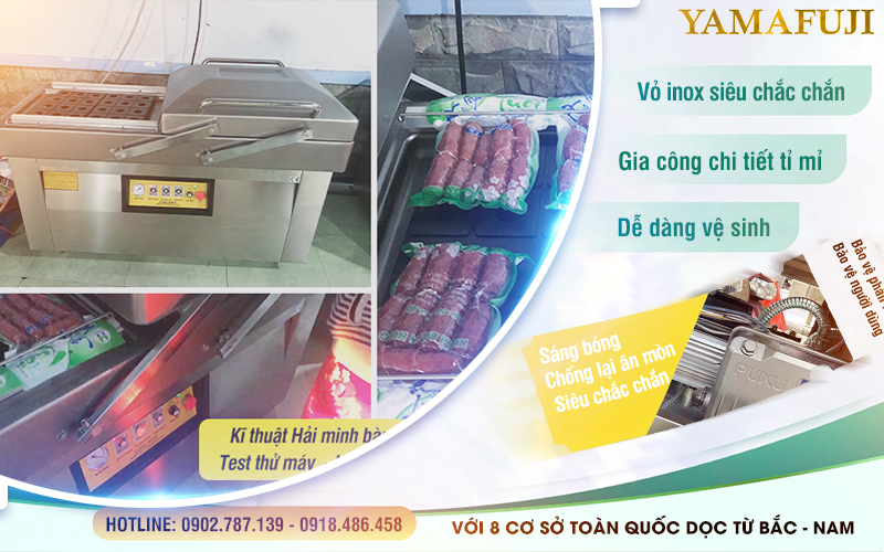 Vỏ máy không gỉ máy hút chân không công nghiệp dz-600 2SB NEW