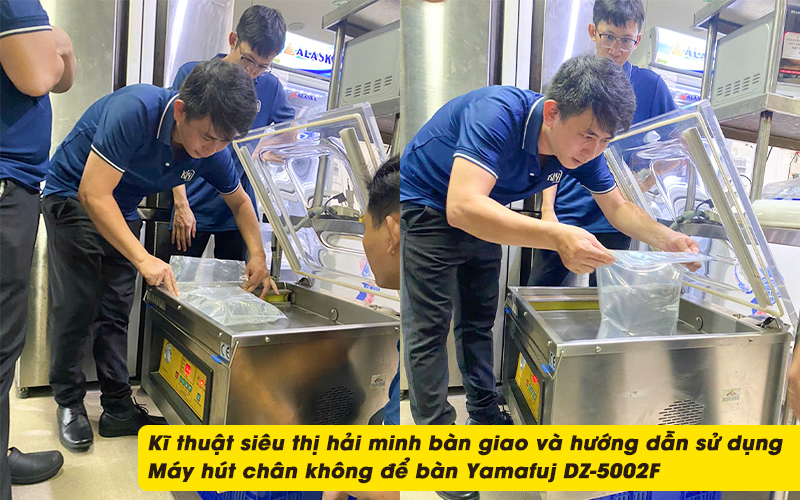 kĩ thuật Máy hút chân không để bàn Yamafuj DZ-5002F