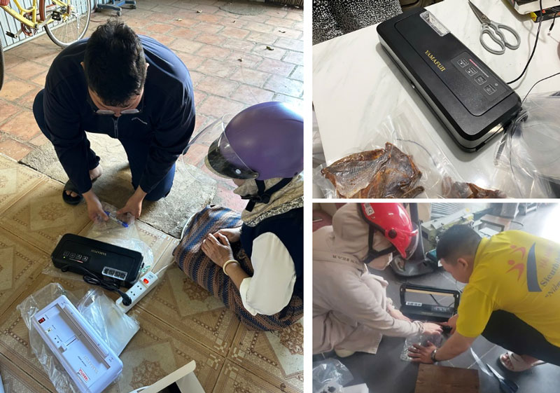 Máy hút chân không mini Yamafuji được nhiều hộ gia đình lựa chọn