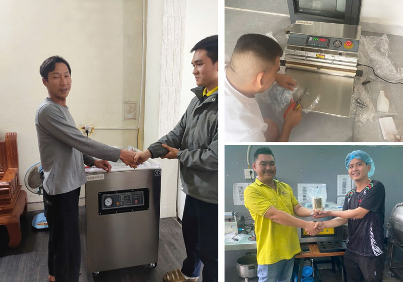 máy hút chân không Yamafuji được nhiều khách hàng lựa chọn