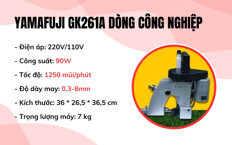 Yamafuji GK261A dòng công nghiệp