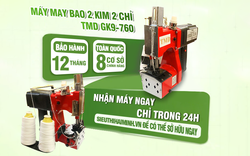 giới thiệu máy may bao cầm tay gk9-760