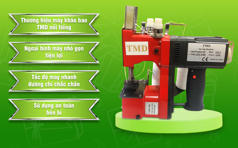 ưu điểm của may may bao gk9-760