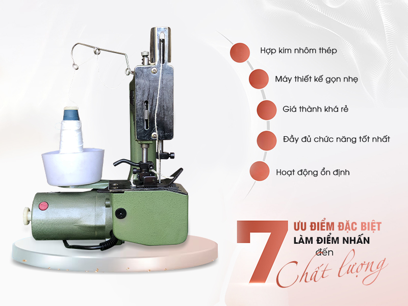 ưu điểm đặc biệt Máy May Bao Cầm Tay GK9-2