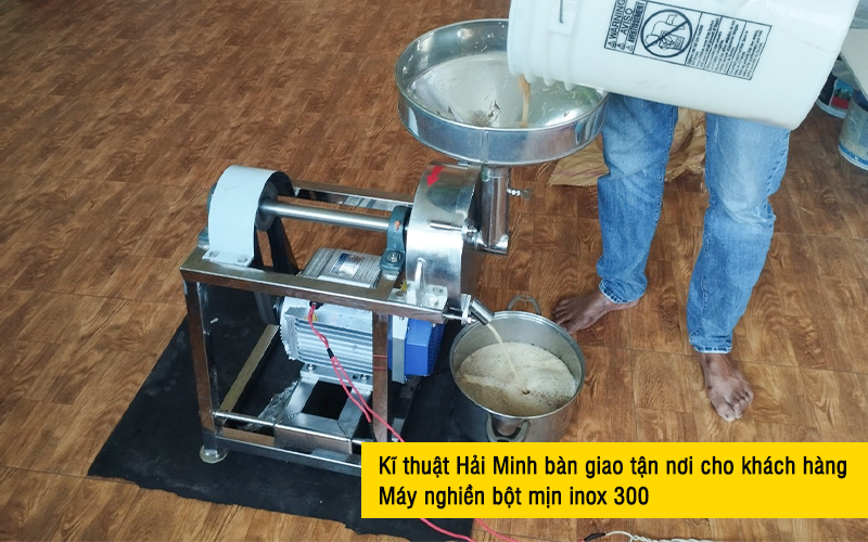 Máy nghiền bột mịn inox 300