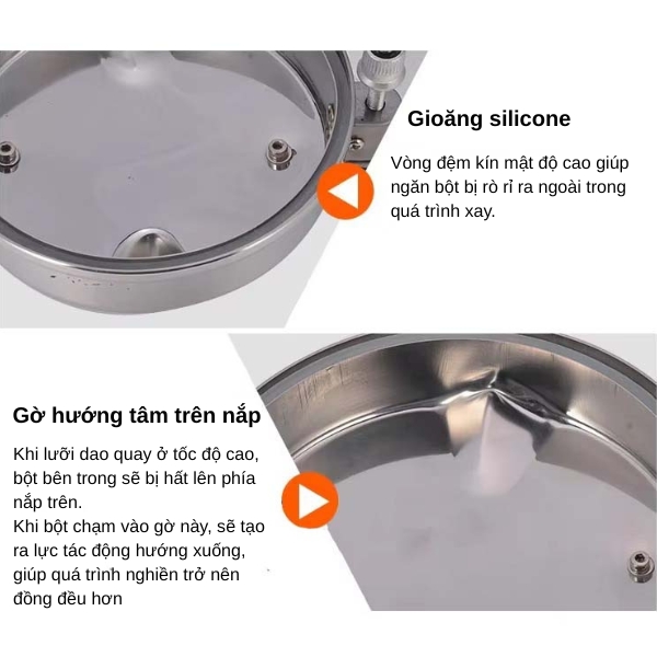 Máy xay bột inox 304 Yamafuji DFY-1000