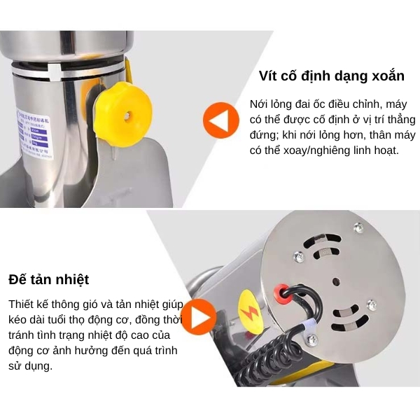 Máy xay bột inox 304 Yamafuji DFY-3000