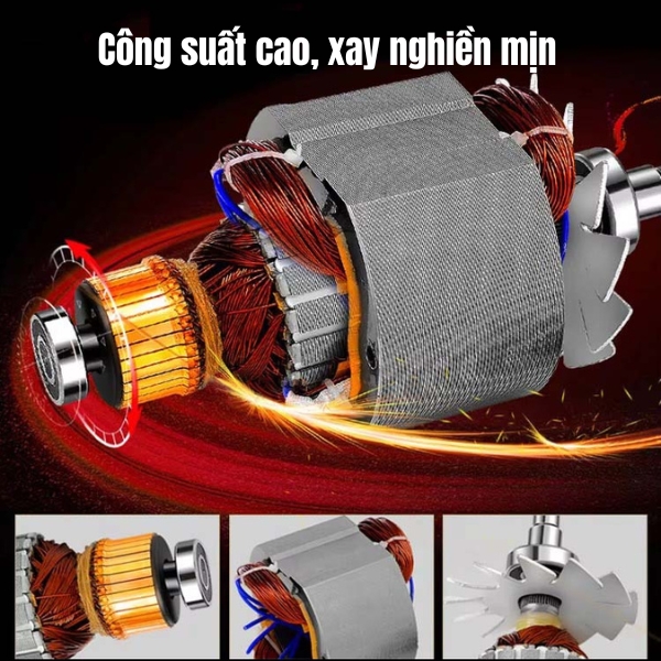 Máy xay bột inox 304 Yamafuji DFY-4000