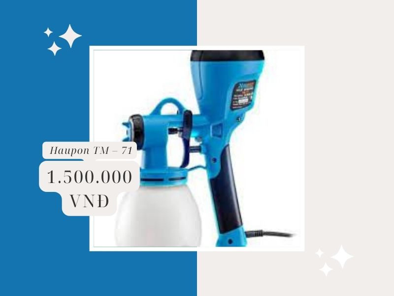 Giá bán máy phun sơn nước mini Haupon TM-71