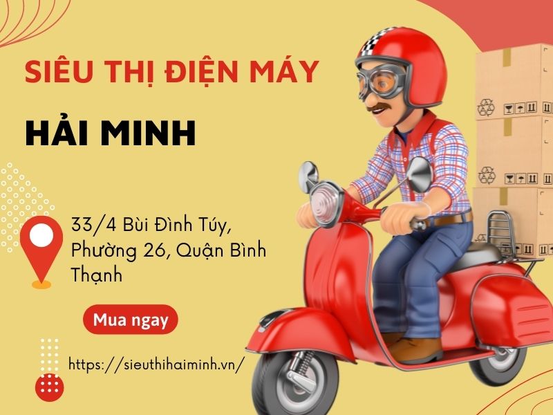 Siêu thị Hải Minh - địa chỉ mua máy phun sơn uy tín tại Hồ Chí Minh