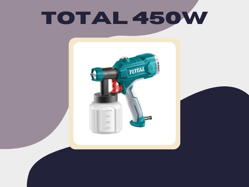 Mua máy phun sơn giá rẻ loại nào tốt? Máy phun sơn Total 450W