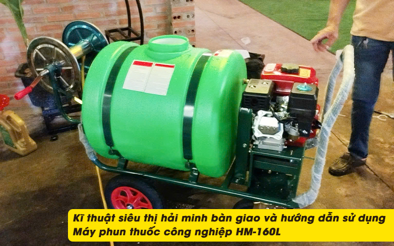 kĩ thuật Máy phun thuốc công nghiệp HM-160L