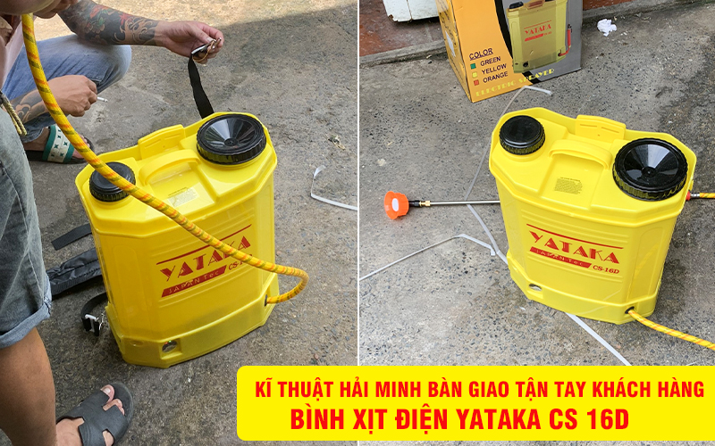 Bình xịt điện Yataka CS 16D
