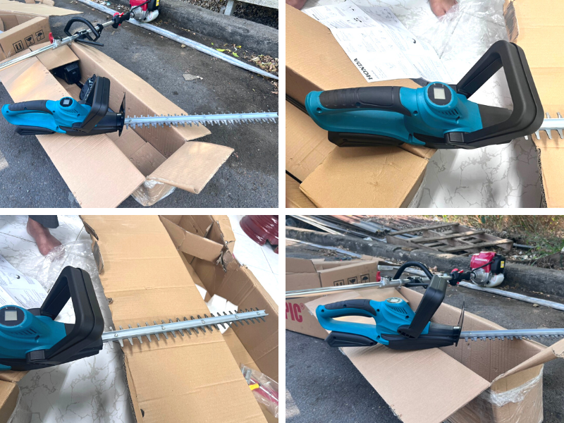 Máy tỉa hàng rào chạy pin Yamafuji 8601