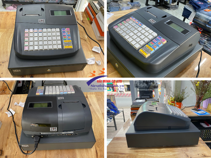 Bàn giao máy tính tiền Al-K1 plus cho khách