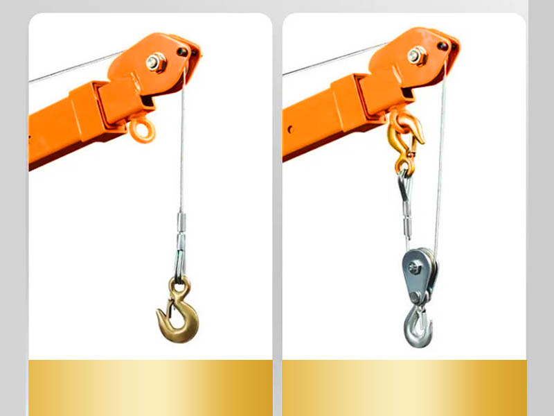 cẩu xoay 360 cho xe tải hm-1000