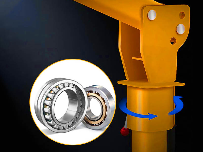 cẩu xoay 360 cho xe tải hm-1000