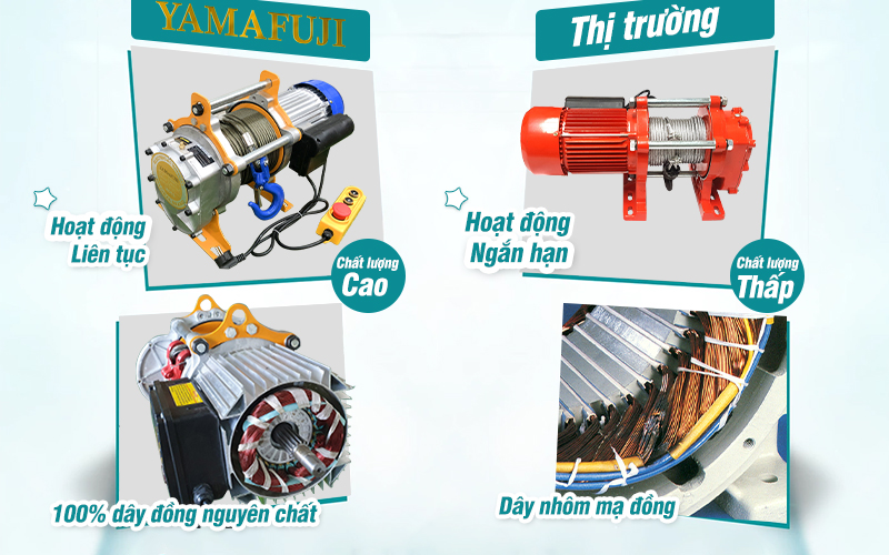 dây đông  Máy tời đa năng Yamafuji KY300