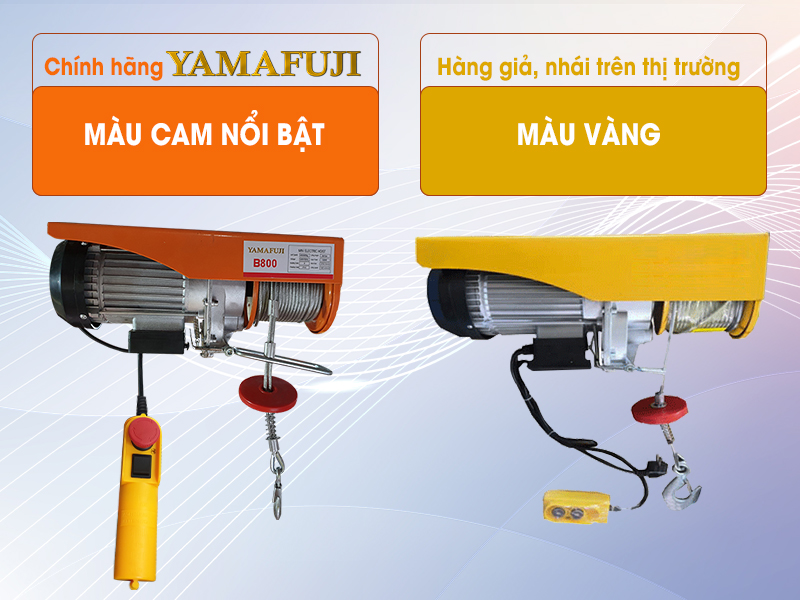 So sánh màu sắc của tời mini