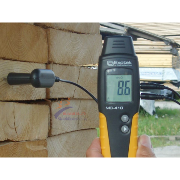 Photo - Máy đo độ ẩm mùn cưa gỗ dâm Exotek MC-410