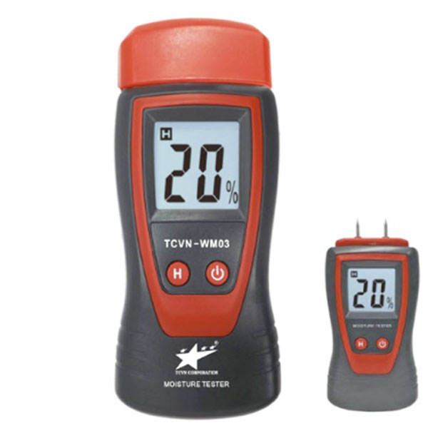 Review máy đo độ ẩm gỗ và vật liệu TCVN-WM03 siêu hot