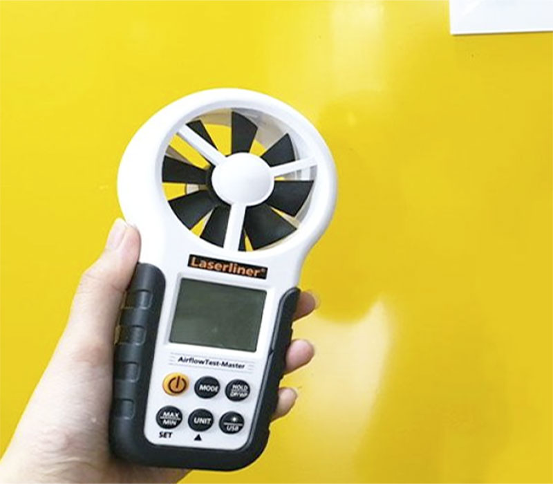Máy đo tốc độ gió, lưu lượng gió LaserLiner 082.140A