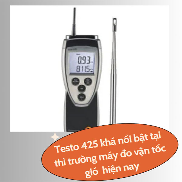 Máy đo vận tốc gió dạng sợi nhiệt Testo 425