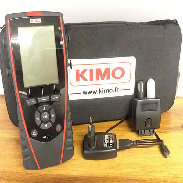 Máy đo tốc độ gió, lưu lượng gió Kimo VT210