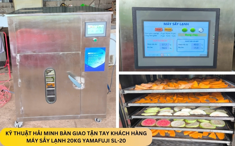 Máy sấy lạnh 20kg Yamafuji