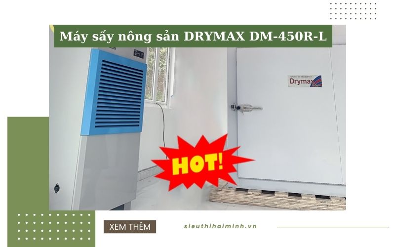 Hướng dẫn sử dụng máy sấy nông sản D​RYMAX DM-450R-L
