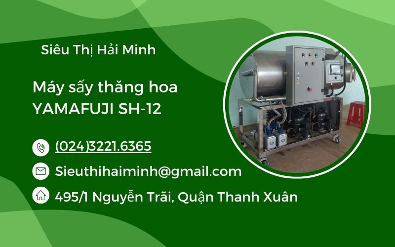 Máy sấy thăng hoa YAMAFUJI SH-12