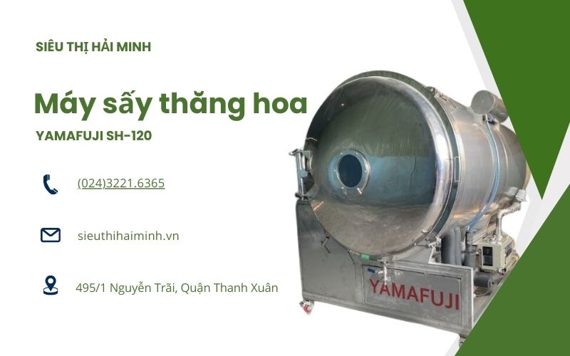 Máy sấy thăng hoa Yamafuji SH-120