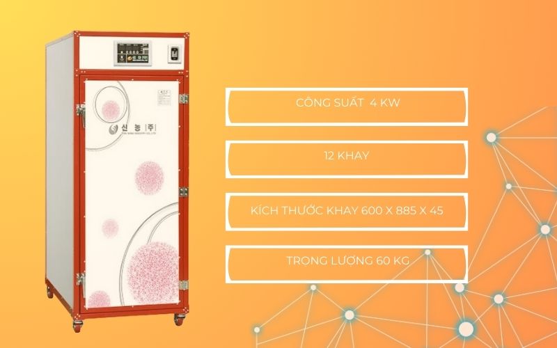 Máy sấy thực phẩm Hàn Quốc SN-120