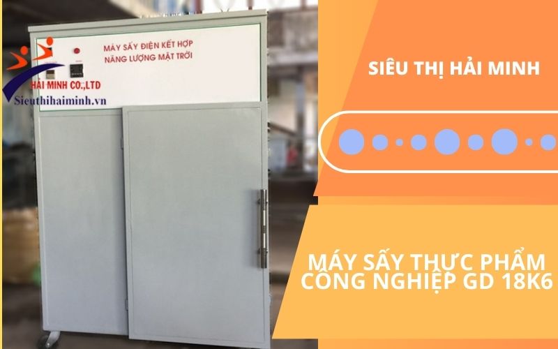Thông số kỹ thuật máy sấy trái cây GD 18K6