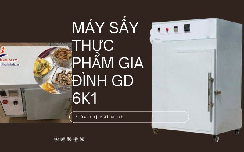 Đặc điểm nổi bật của máy sấy thực phẩm gia đình GD 6K1