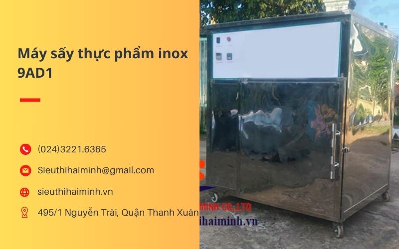 Máy sấy thực phẩm inox 9AD1