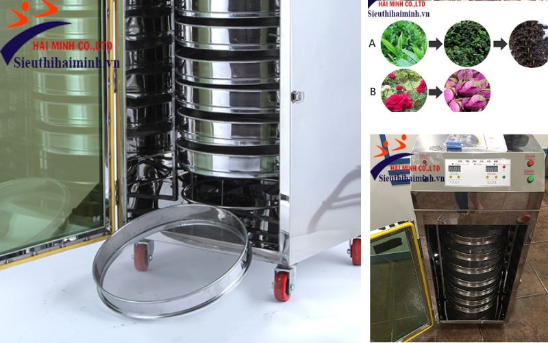 Các đặc tính vượt trội của máy sấy mini 8 khay inox TP-08