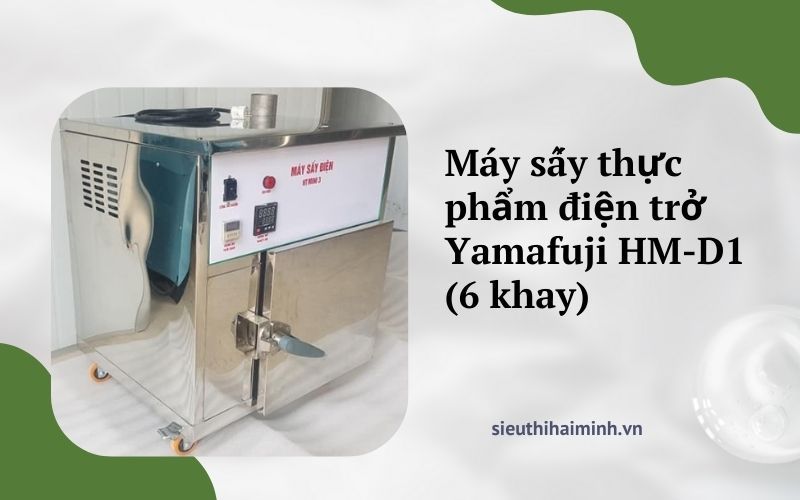 Máy sấy thực phẩm điện trở Yamafuji HM-D1 (6 khay)