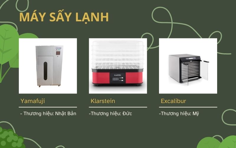 Các loại máy sấy lạnh chất lượng, giá tốt