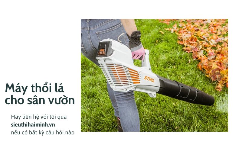 Gợi ý 3 mẫu máy thổi lá tốt nhất cho vườn nhà bạn