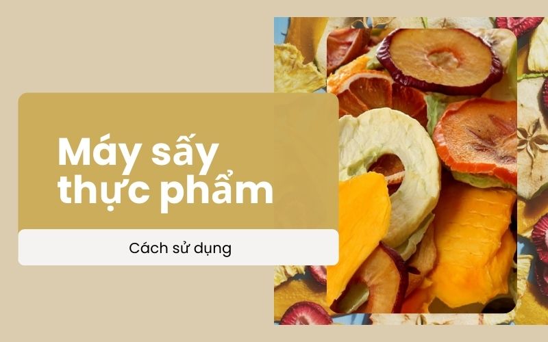 Khám phá máy sấy thực phẩm: Cách sử dụng