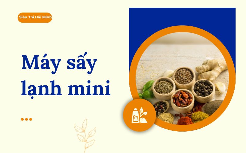 Các loại máy sấy lạnh mini phổ biến hiện nay