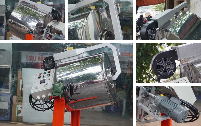 Cấu tạo của máy sấy cám viên