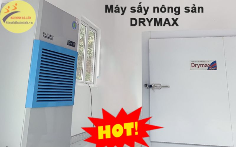 Cấu tạo và nguyên lý hoạt động của máy sấy DRYMAX DM-400RS-L