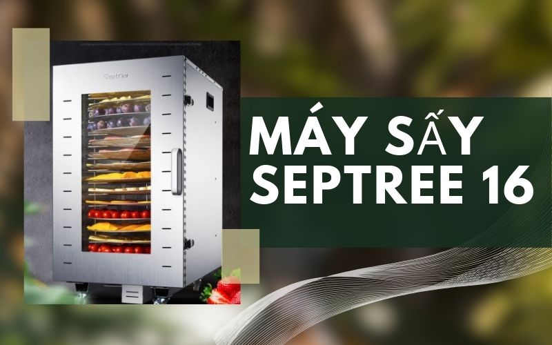 Máy sấy Septree 16 khay có gì đặc biệt?