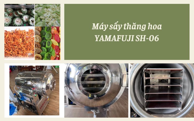 Tính Năng Nổi Bật của Máy Sấy Thực Phẩm Yamafuji SH-06