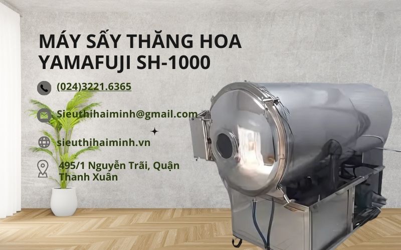 Máy sấy thăng hoa Yamafuji SH-1000 