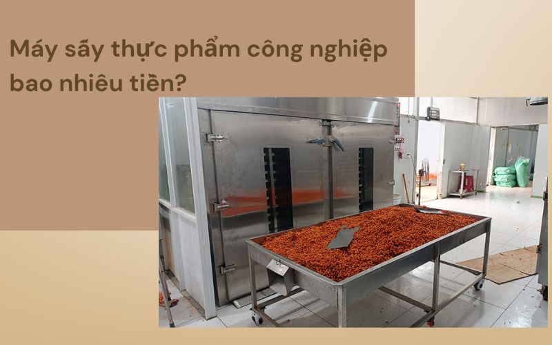 Máy sấy thực phẩm công nghiệp bao nhiêu tiền?