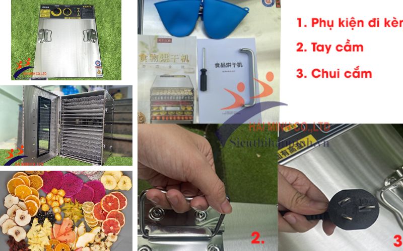 Tính năng nổi bật của máy sấy thực phẩm Septree HM16
